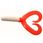 Твистер CONDOR Crazy Bait DTD90 двухвостый  размер 90 мм  цвет 117