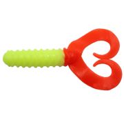 Твистер CONDOR Crazy Bait DTD90 двухвостый  размер 90 мм  цвет 178