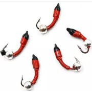 Мормышка вольф. безнасадочная «ЯМАН» Лесотка №1, d-2 мм, L-7,5 мм, вес 0,40 г, серебряный шар, цв. к