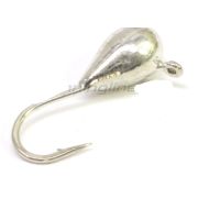 Мормышка вольф Helios Капля с ушком краш d3 0,48гр 1-Sil