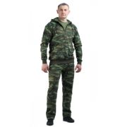 Костюм «ТИР» трикотажный футер кмф (куртка + брюки 100%х/б) (52-54)