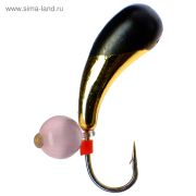 Мормышка литая Marlin's «Уралка» №2, серьга Кошачий глаз 7002-213