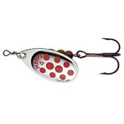 Блесна Mepps AGLIA PTS, 4, вращающаяся, SILVER/Red