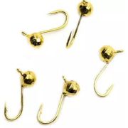 Мормышка вольф«ЯМАН»Дробь с ушк., d-5мм, вес 1,2г., золото