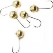 Мормышка вольф«ЯМАН»Шар с отв, d-4,5, вес 0,85, цв.золото