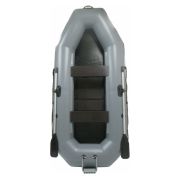 Лодка Компакт-300 Р ПВХ гребная с транцем (серый)
