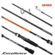 Спиннинг Akara Excellence Н 802 (15-50) штекерный углепластиковый 2 колена 2,4 м