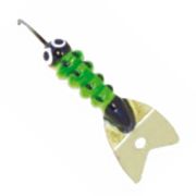 Блесна «МУХА» с 1кр.+Тройник  «Гусеница» 3,3г