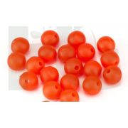 Бусина Namazu Soft Beads фидерная, PVC, круглая, d-8 мм, цв.фц. красный (20 шт.)