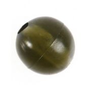 Бусина Namazu Soft Beads фидерная, PVC, круглая, d-5 мм, цв. темно-зеленый (20 шт.)