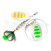 Блесна PONTOON 21 ball concept spinner, #4 вращающаяся в ассртименте