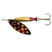 Блесна Mepps AGLIA LONG HEAVY, 3, вращающаяся, Black/Orange