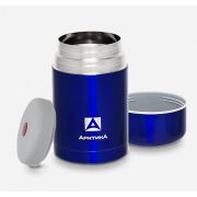 Термос Арктика бытовой, вакуумный, с широким горлом, 750 мл, синий, 302-750