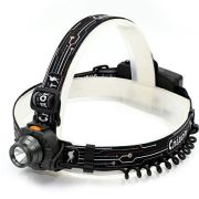 Фонарь СИБИРСКИЙ СЛЕДОПЫТ-Луч-М налобный, 1 LED, аккум. 220В, PF-PFL-HL50