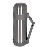 Термос Mallony SF-1000A широкое горло + кнопка 1л. ручка, нерж.сталь, 73006