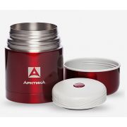 Термос Арктика бытовой, вакуумный, с широким горлом, 500 мл, красный, 302-500