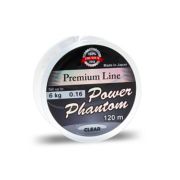 Леска Power Phantom Premium Line CLEAR 120m 0,16mm
