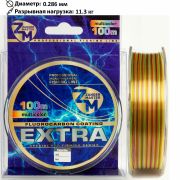 Леска ZM EXTRA 0.437 100m 5-цвет