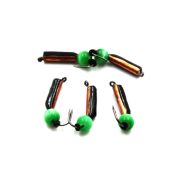 Мормышка вольф.безнасадочная «ЯМАН»Столбик№5,d-2мм,L-9,5мм,вес0,83гр,кошачий глаз сверл,цв.медь