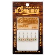 Мормышка тульская Шайба 5,0 Серебро