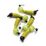 Мормышка вольф. безнасадочная «ЯМАН» Ручейник №2, d-1.5 мм, L-7 мм, вес 0,50 гр.,кошачий глаз