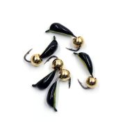 Мормышка вольф. безнасадочная «ЯМАН» Малек №3, d-3 мм, L-8 мм, вес 0,60 гр., латунный шар