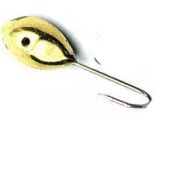 Мормышка паяная ЯМАН Капля с лыской, вес 0,53 г, латунь