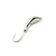 Мормышка «ЯМАН» Комар с отв., цв.SILVER PLATED, р 4