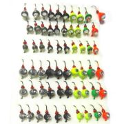 Мормышка вольф.  из «Набора № 44 С»  со стразом (60шт./1шт)