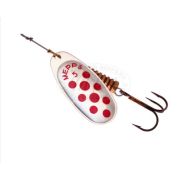 Блесна Mepps COMET PTS, 5, вращающаяся, SILVER/Red dots