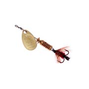 Блесна Mepps AGLIA MOUCHE, 00, вращающаяся, Gold/Red fly