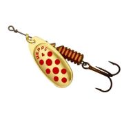 Блесна Mepps COMET PTS, 4, вращающаяся, Gold/Red dots