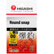 Карабин HIGASHI Round snap #00 (10шт)