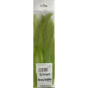 Перо петуха отдельное Strung Seddles Olive
