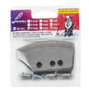 Ножи «ЯМАН» для ледобуров полукруглые 130 мм (ЛВ)