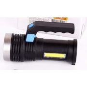 Фонарь Ultraflash ручной LED53765 (акк.4V 1.2Ah) 1св/д (300lm)+COB 240lm 4реж.пластик,micro-USB