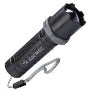 Фонарь ручной КОСМОС KOS117Lit(лит.акк.3,7V0.45Ah)1св/д1W.70lm,линза,zoom.100м,черн.з/уUSB.IP53