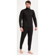 Термобелье ALPIKA «POLAR» (до -30°, черный, Пауэрстретч,воротник на молнии, размер: 54)