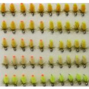 Муха грузовая на мормышке «Лимонка» кр.12