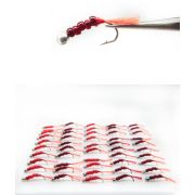 Муха грузовая на мормышке «Бисер мелкий»