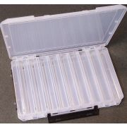 Коробка двусторонняя Kosadaka TB-S31A-CL, 34*21.5*5см для воблеров, прозрачная
