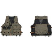 Жилет СЛЕДОПЫТ Fishing Mesh Vest Backpack, рыболовный р. L