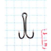 Крючок KOI «SHORT DOUBLE HOOK», размер 8 (INT), цвет BN, двойник (10 шт.)/20/