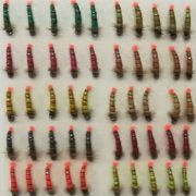 Муха грузовая на мормышке «Личинка ручейника» кр.12