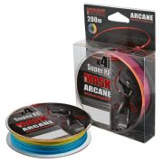 Шнур AKKOI MASK ARCANE x4 200m multicolor 0.14mm плетеный