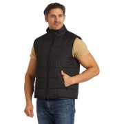 Жилет «Комфорт» утеплённый т.Дюспо «черный» (56-58)