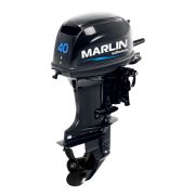 Мотор MARLIN MP 40 AMHS, объем 703см3, вес 76кг, бак 24л.