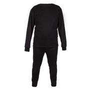 Термобелье CИБИРСКИЙ СЛЕДОПЫ с начесом, хб 100%, комплект, до -15°С, цв. черный, р.58