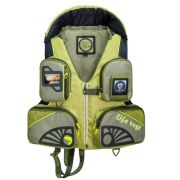 Жилет Aquatic ЖС-01Ж страховочный (с воротником, цвет: желтый, размер 56-58)