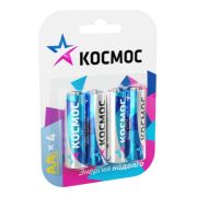 Батарейка Космос LR6/316/AA Alkaline SP4 щелочн. пальчик